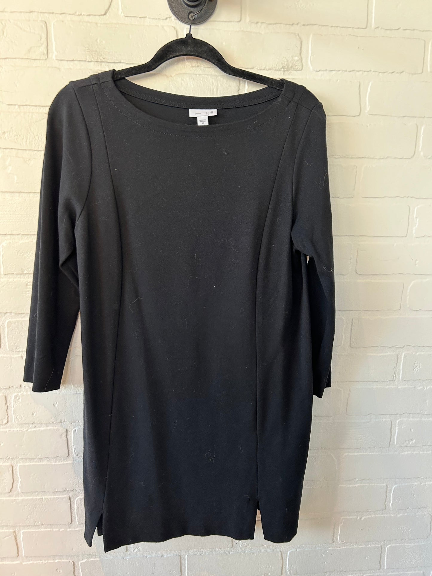 Tunic Long Sleeve By J. Jill In Black, Size: M