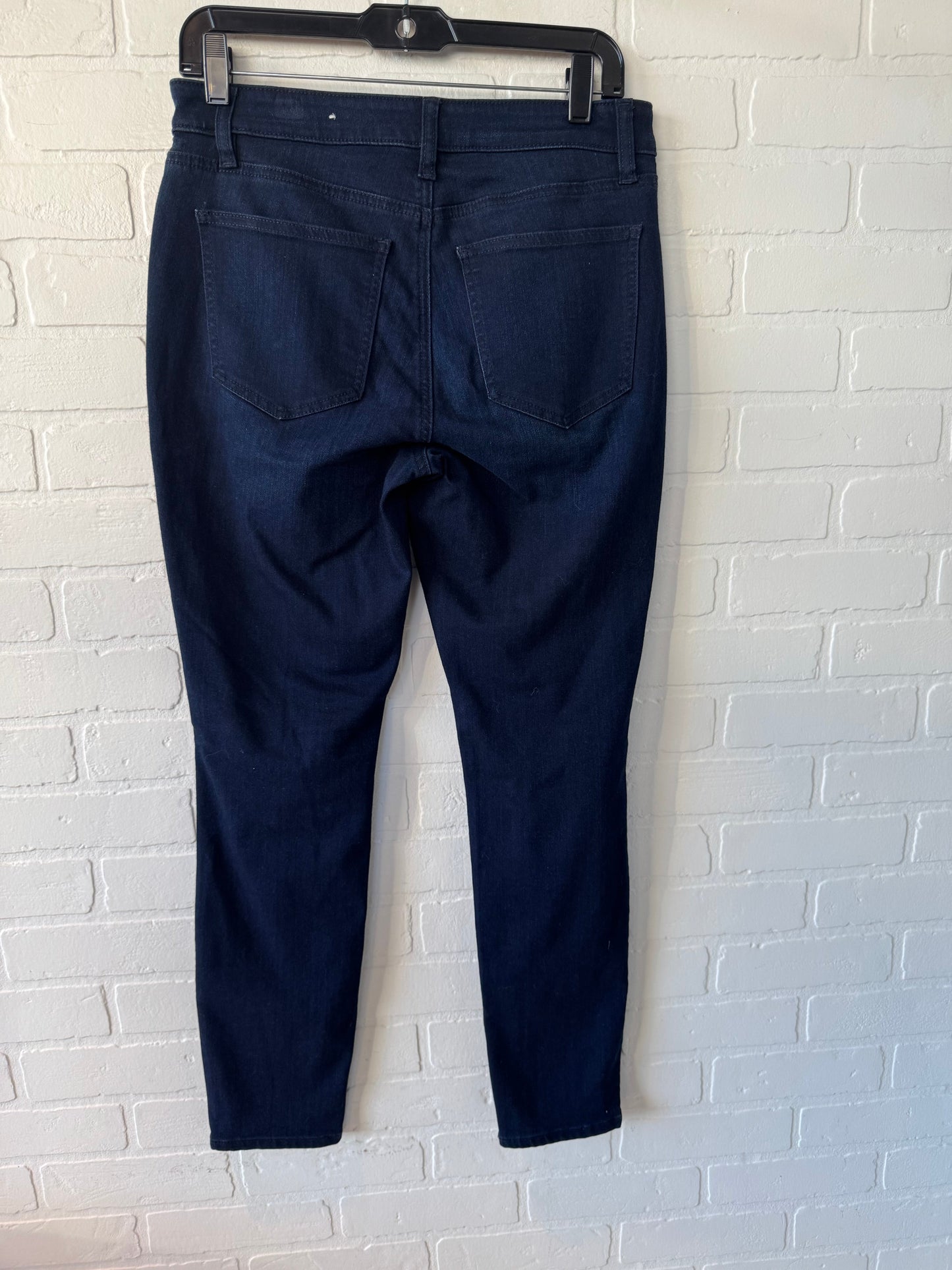 Jeans Straight By Ann Taylor In Blue Denim, Size: 8