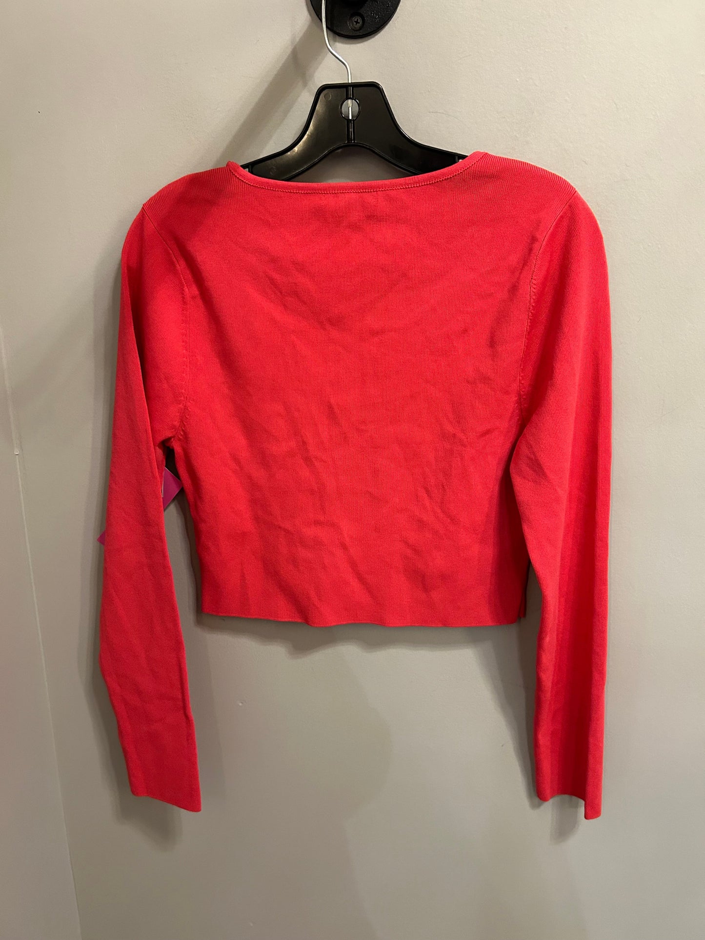 Top Long Sleeve By Bar Iii In Pink, Size: L