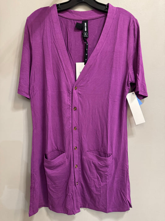 Cardigan By Agnes & Dora In Purple, Size: S