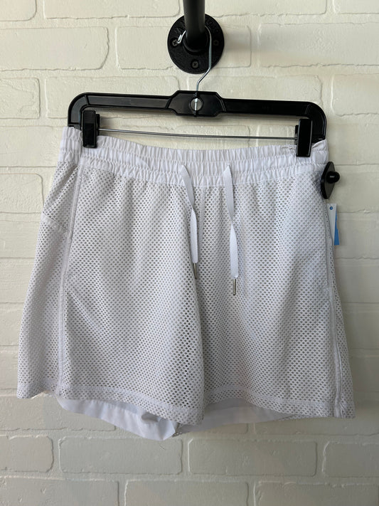 Athletic Shorts By Lululemon In White, Size: 6