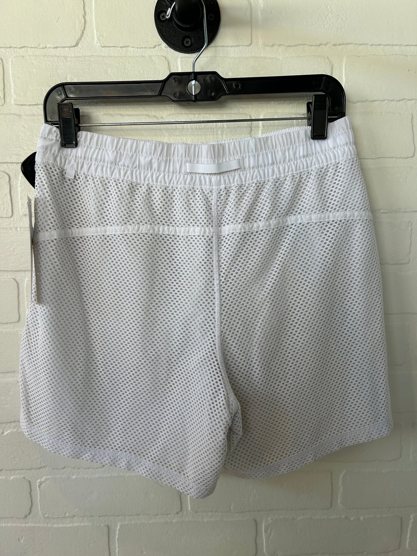 Athletic Shorts By Lululemon In White, Size: 6