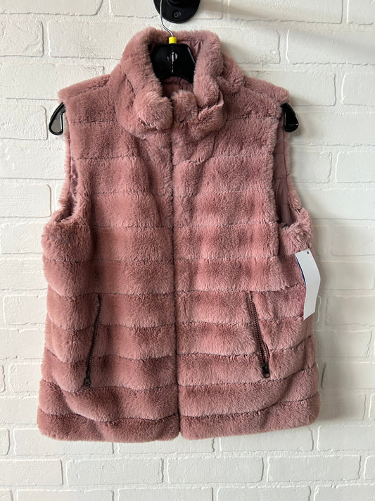 Vest Faux Fur & Sherpa By Charlie B In Pink, Size: S