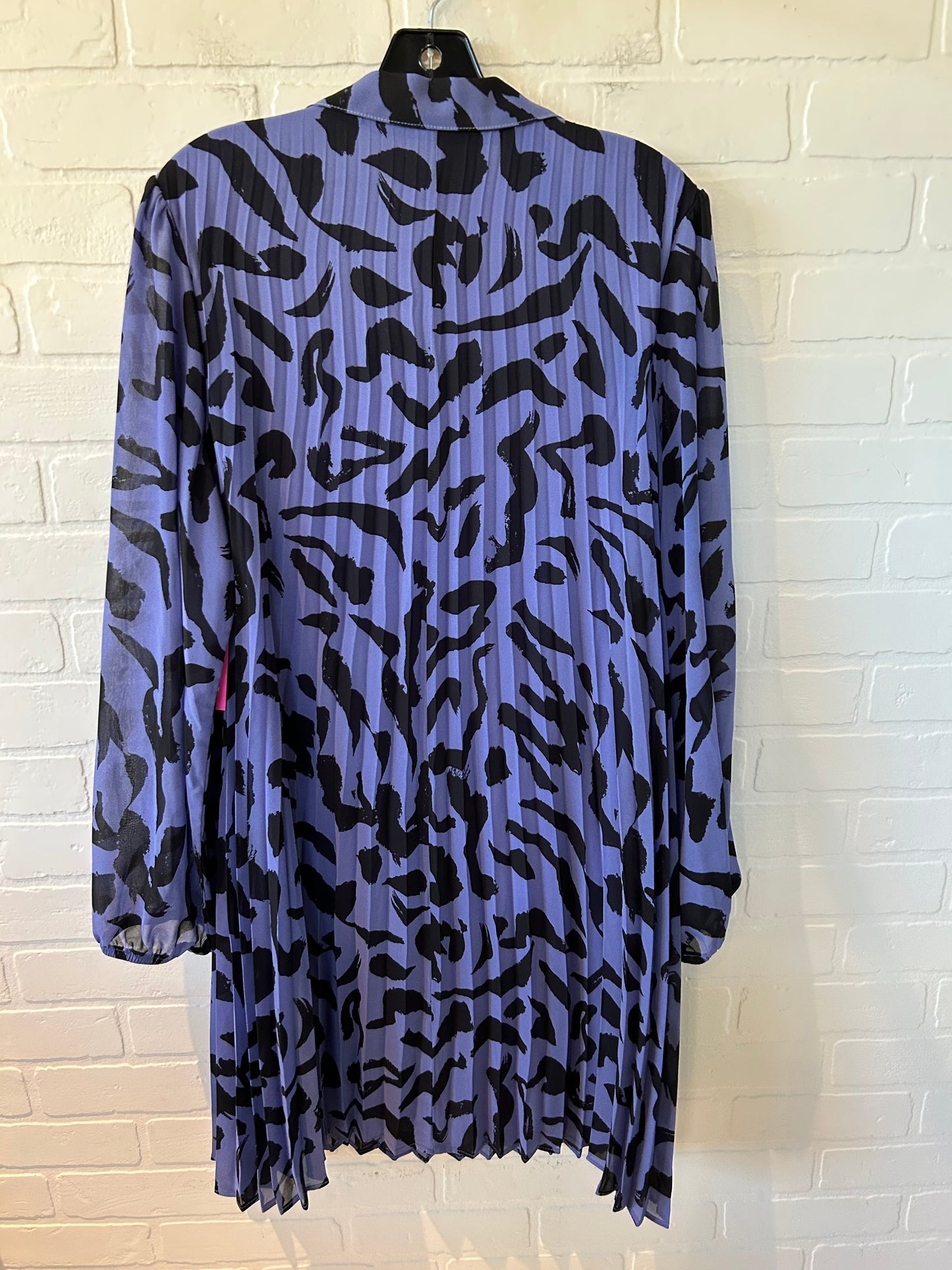 Dress Work By Nine West In Black & Blue, Size: Xl