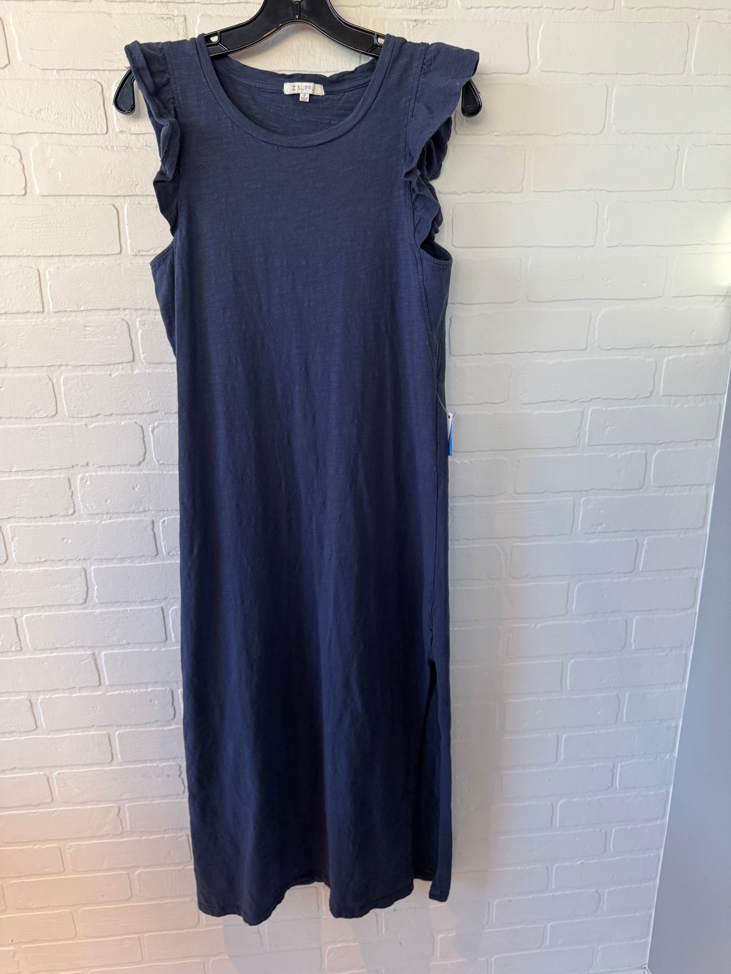 Dress Casual Midi By Z Supply In Blue, Size: S