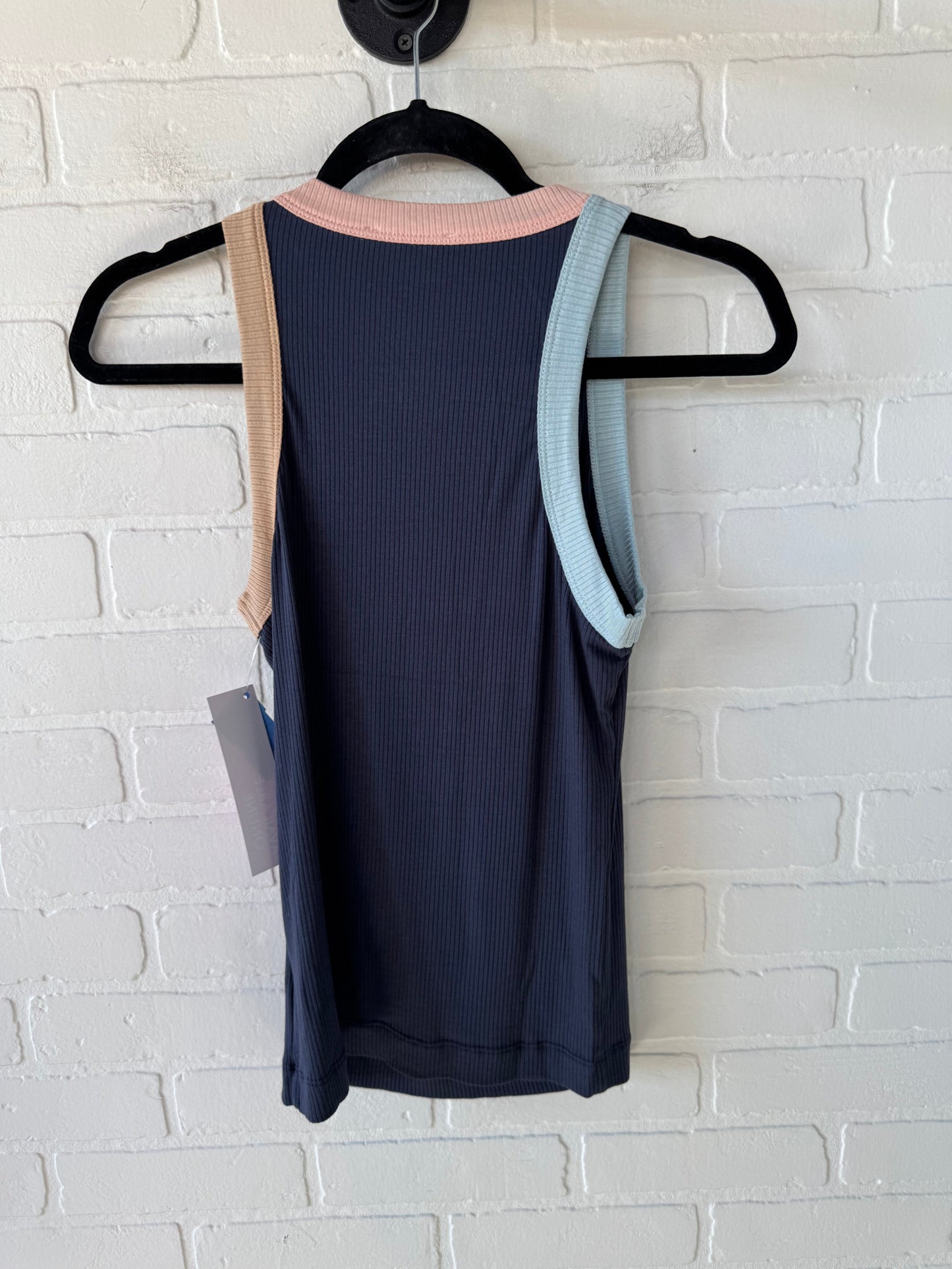 Top Sleeveless By HASHTAG In Blue, Size: M