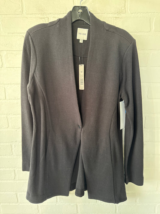 Sweater Cardigan By Nic + Zoe In Black, Size: M