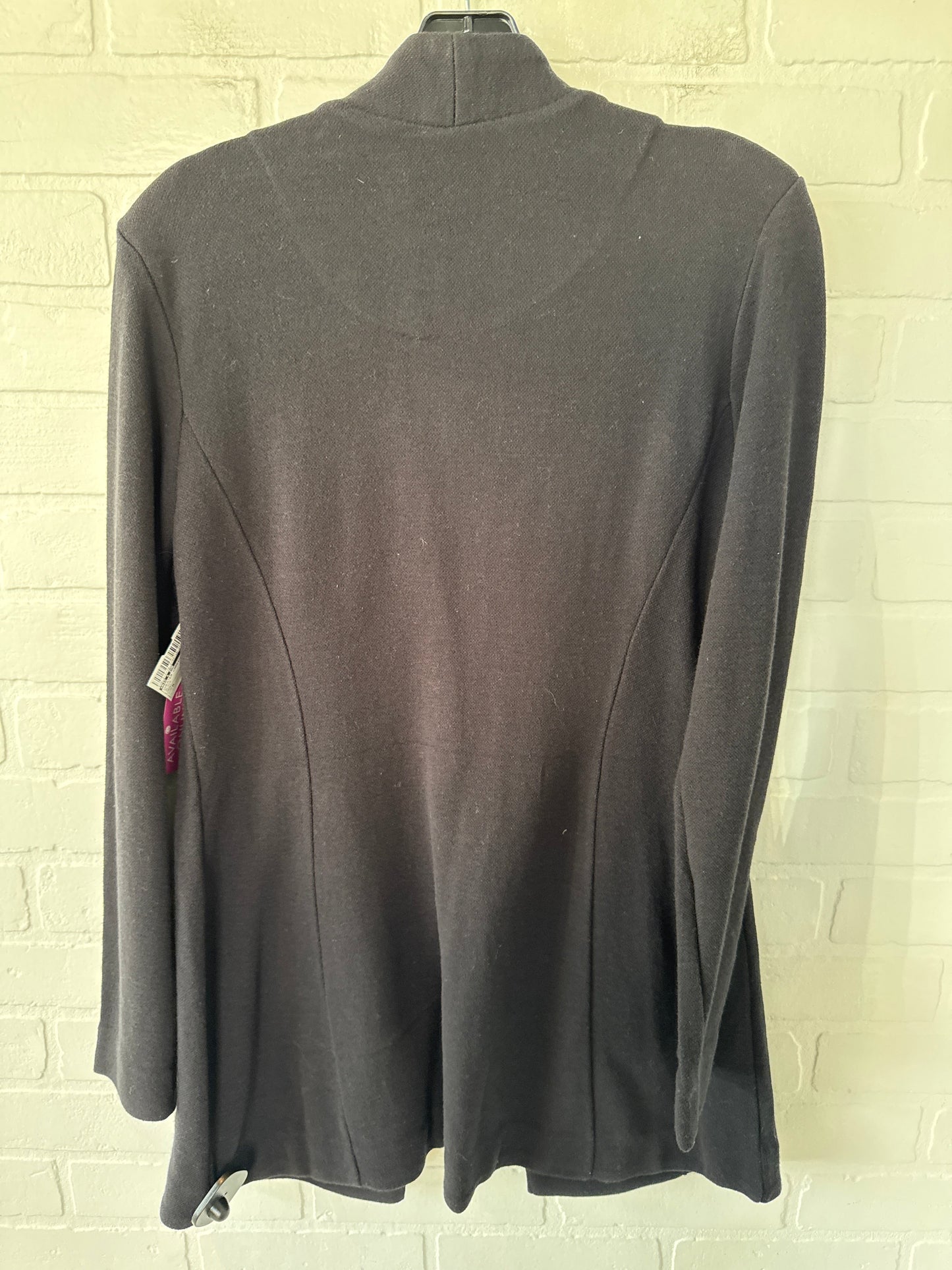 Sweater Cardigan By Nic + Zoe In Black, Size: M