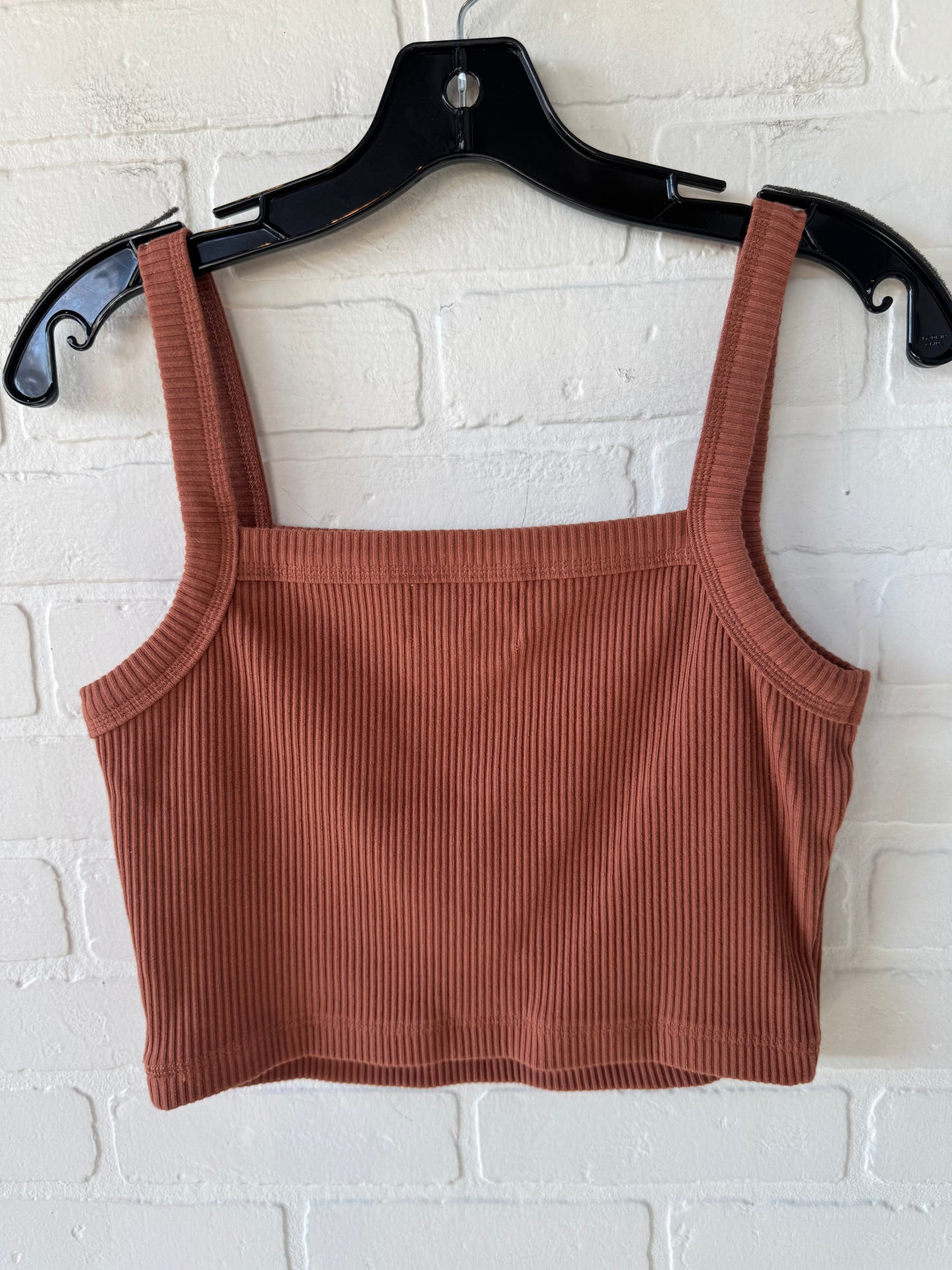 Top Sleeveless By Madewell In Tan, Size: S