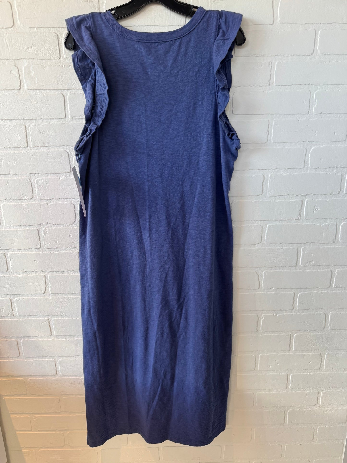 Dress Casual Midi By Universal Thread In Blue, Size: L