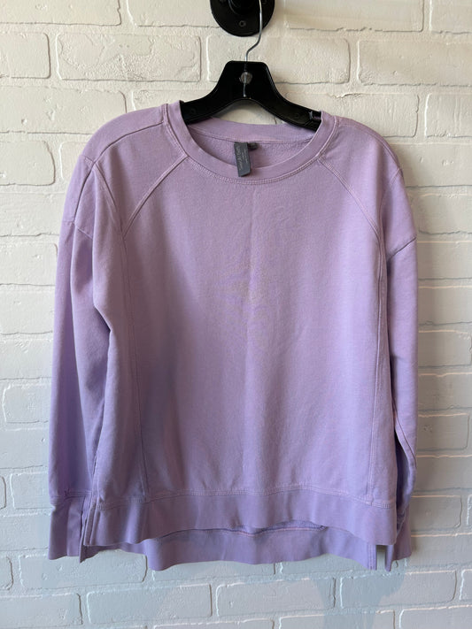 Athletic Sweatshirt Crewneck By Sweaty Betty In Purple, Size: Xs