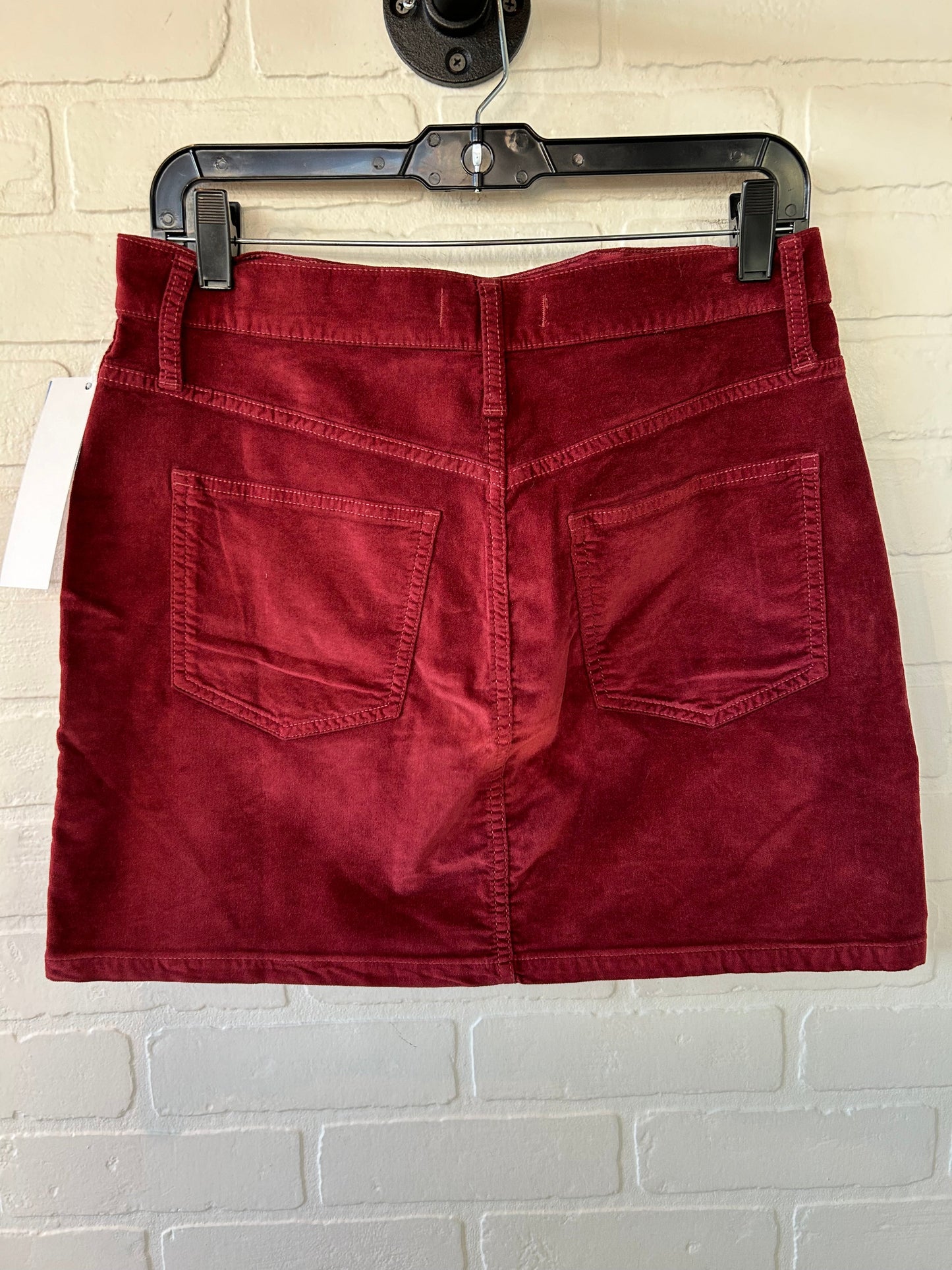 Skirt Mini & Short By Madewell In Red, Size: 6