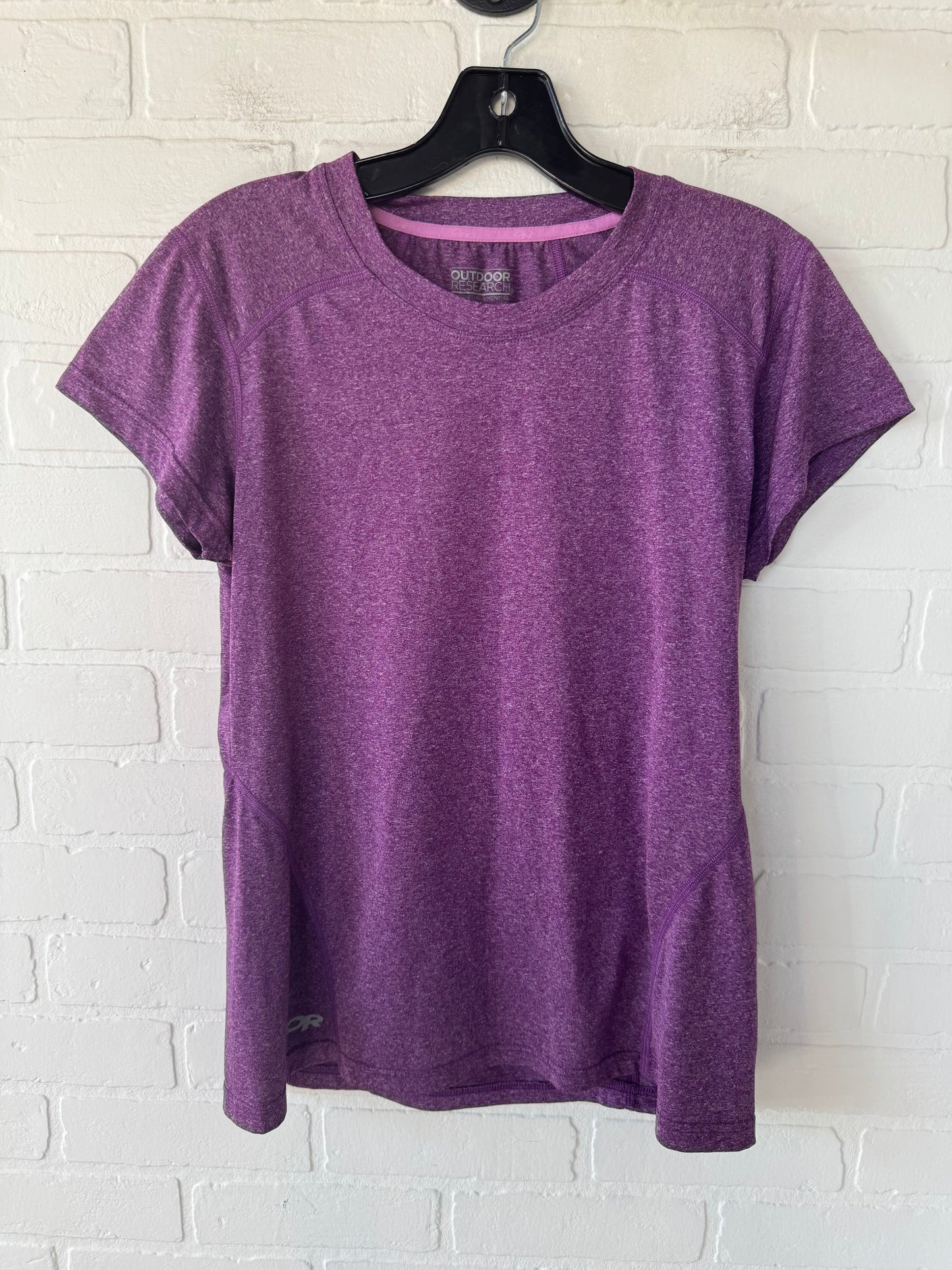 Athletic Top Short Sleeve By Clothes Mentor In Purple, Size: M