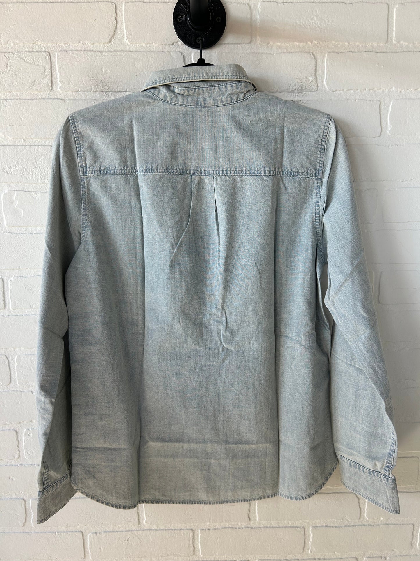 Top Long Sleeve By J. Crew In Blue, Size: S