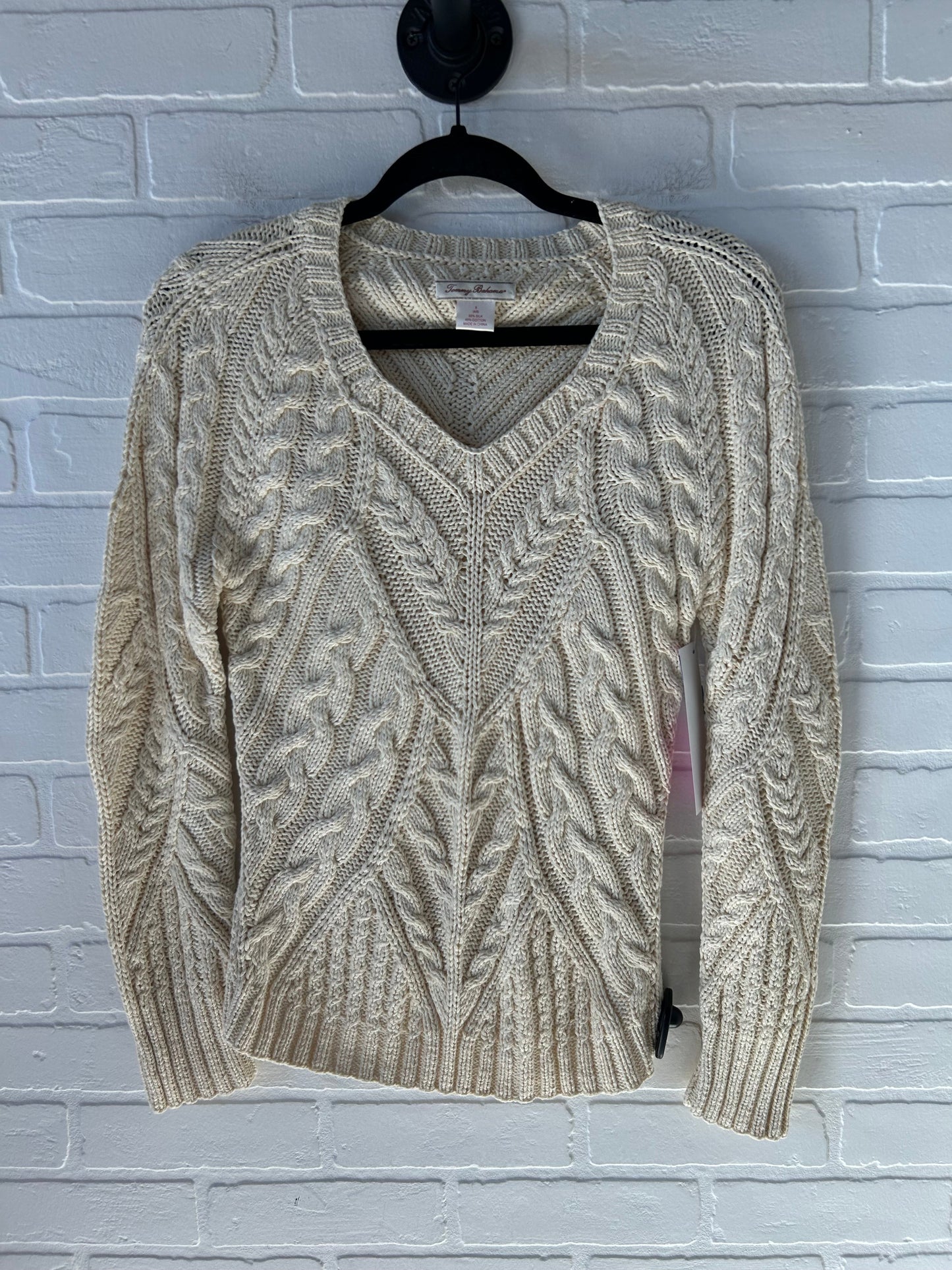 Sweater By Tommy Bahama In Cream, Size: S