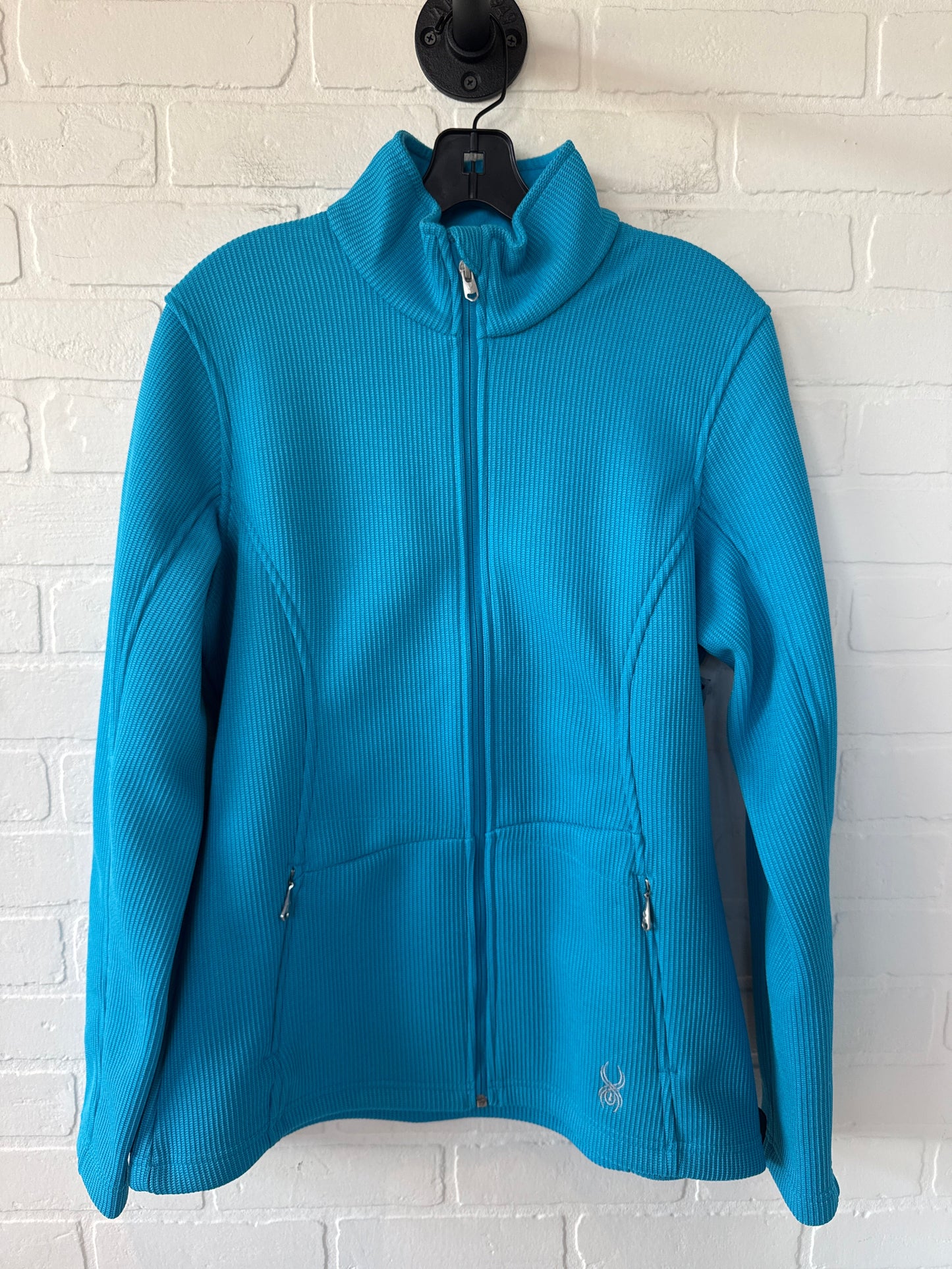 Jacket Fleece By Spyder In Blue, Size: Xl