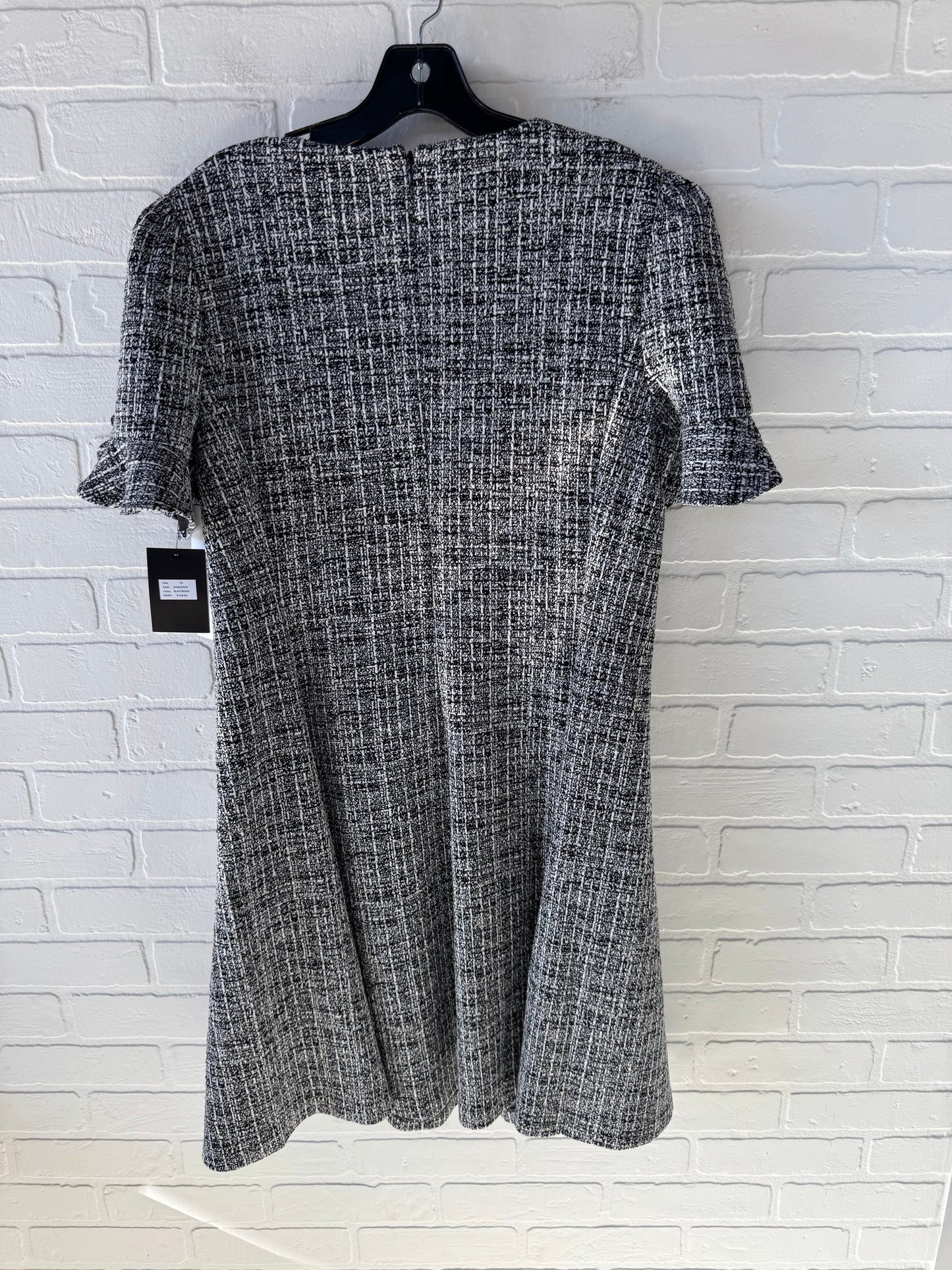 Dress Work By Dkny In Black & White, Size: Xl