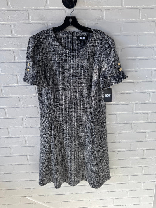 Dress Work By Dkny In Black & White, Size: Xl