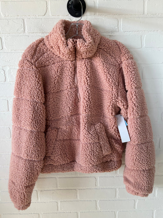 Jacket Fleece By sage collective In Pink, Size: S