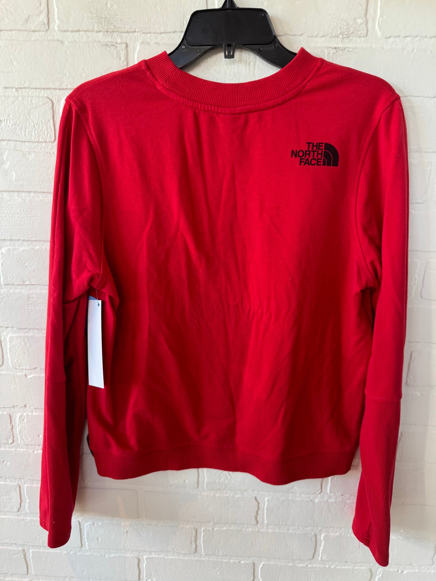 Athletic Sweatshirt Crewneck By The North Face In Red, Size: L