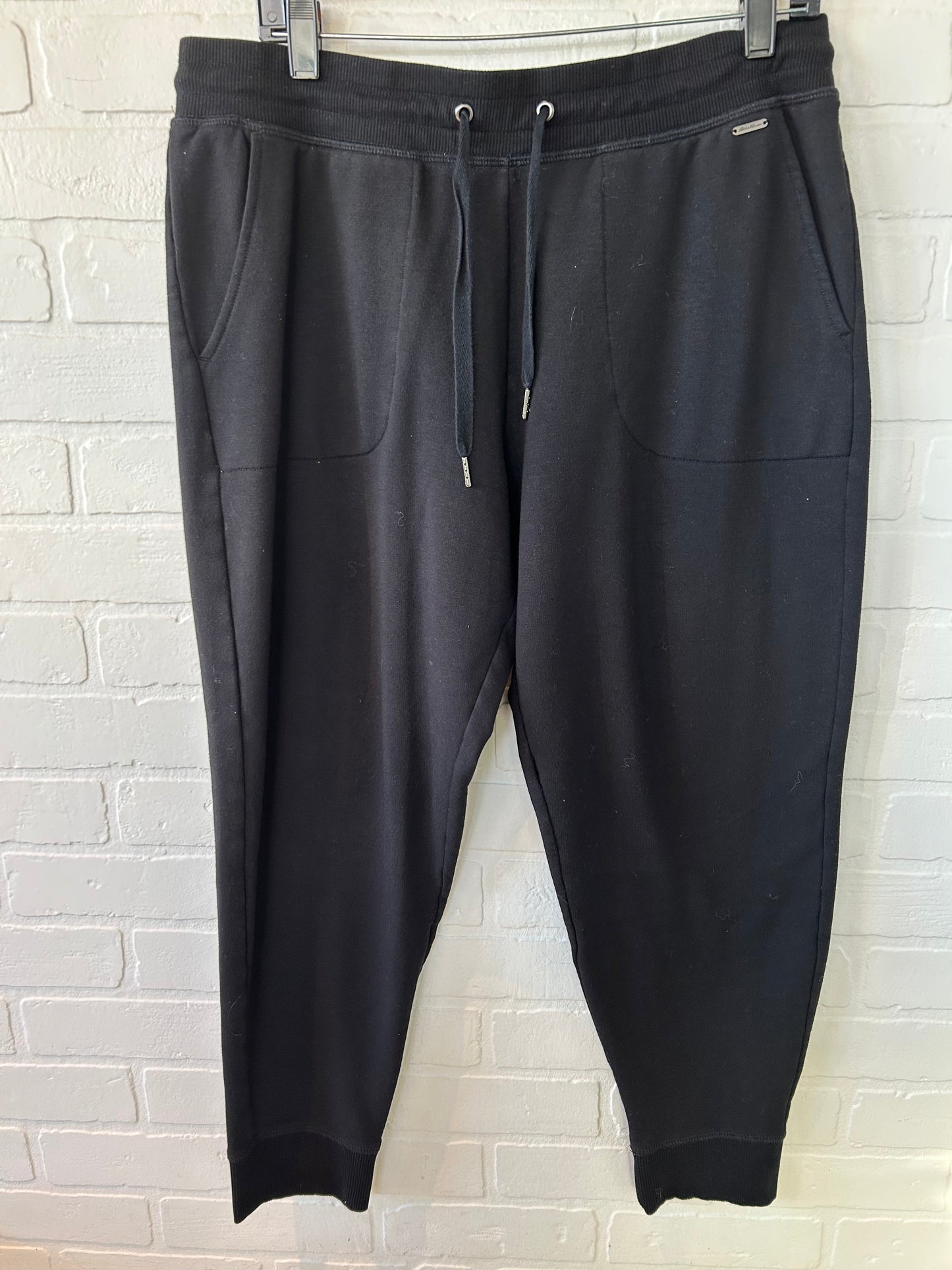 Athletic Pants By Eddie Bauer In Black, Size: 12