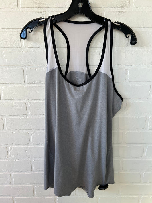 Athletic Tank Top By Athleta In Grey, Size: L