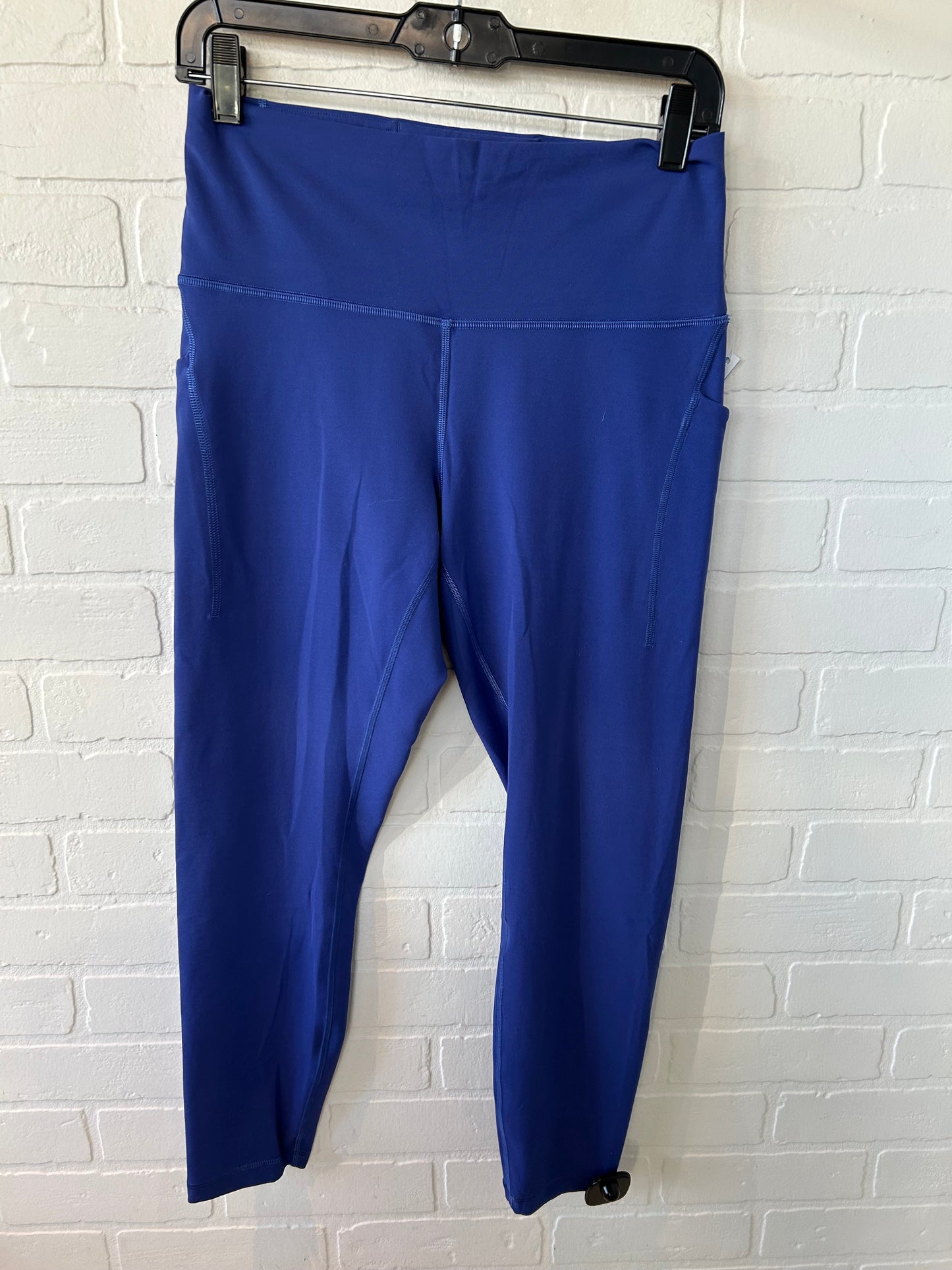 Athletic Leggings By Lululemon In Blue, Size: 10