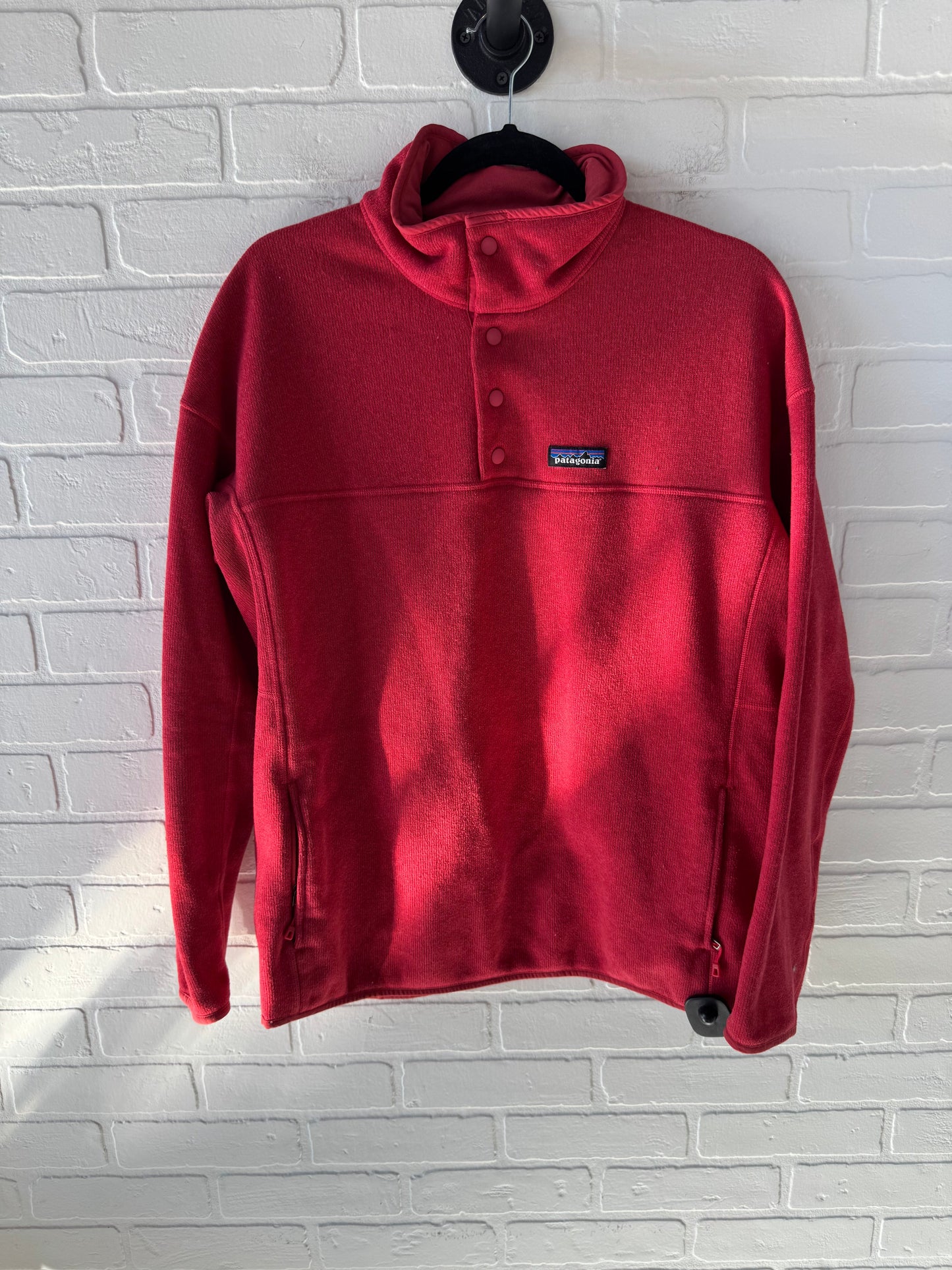 Jacket Fleece By Patagonia In Red, Size: Xl