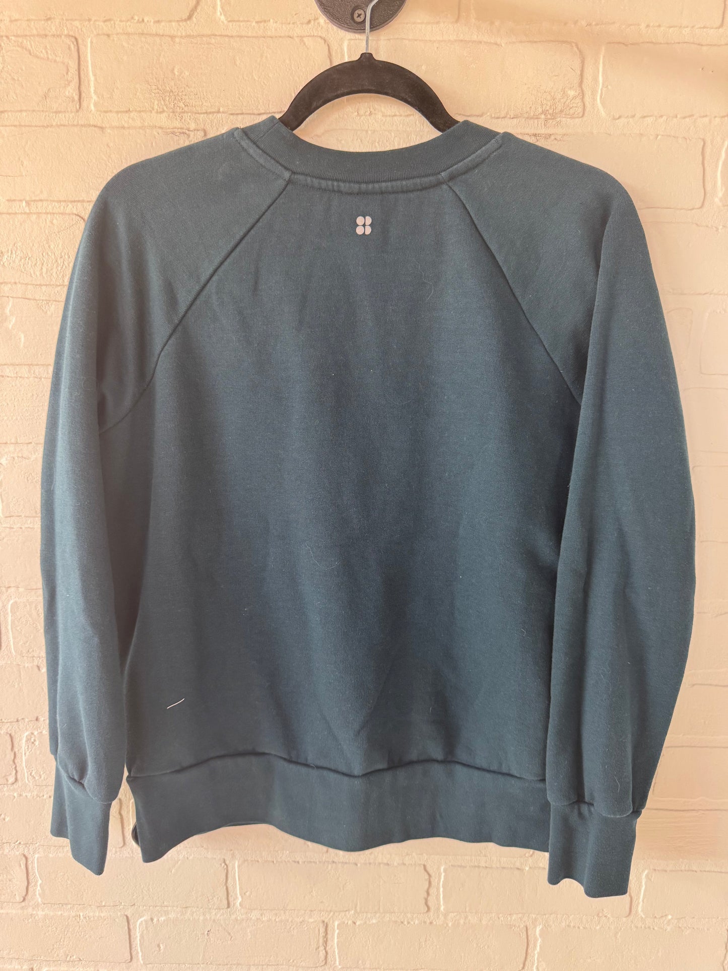 Athletic Sweatshirt Crewneck By Sweaty Betty In Blue, Size: S