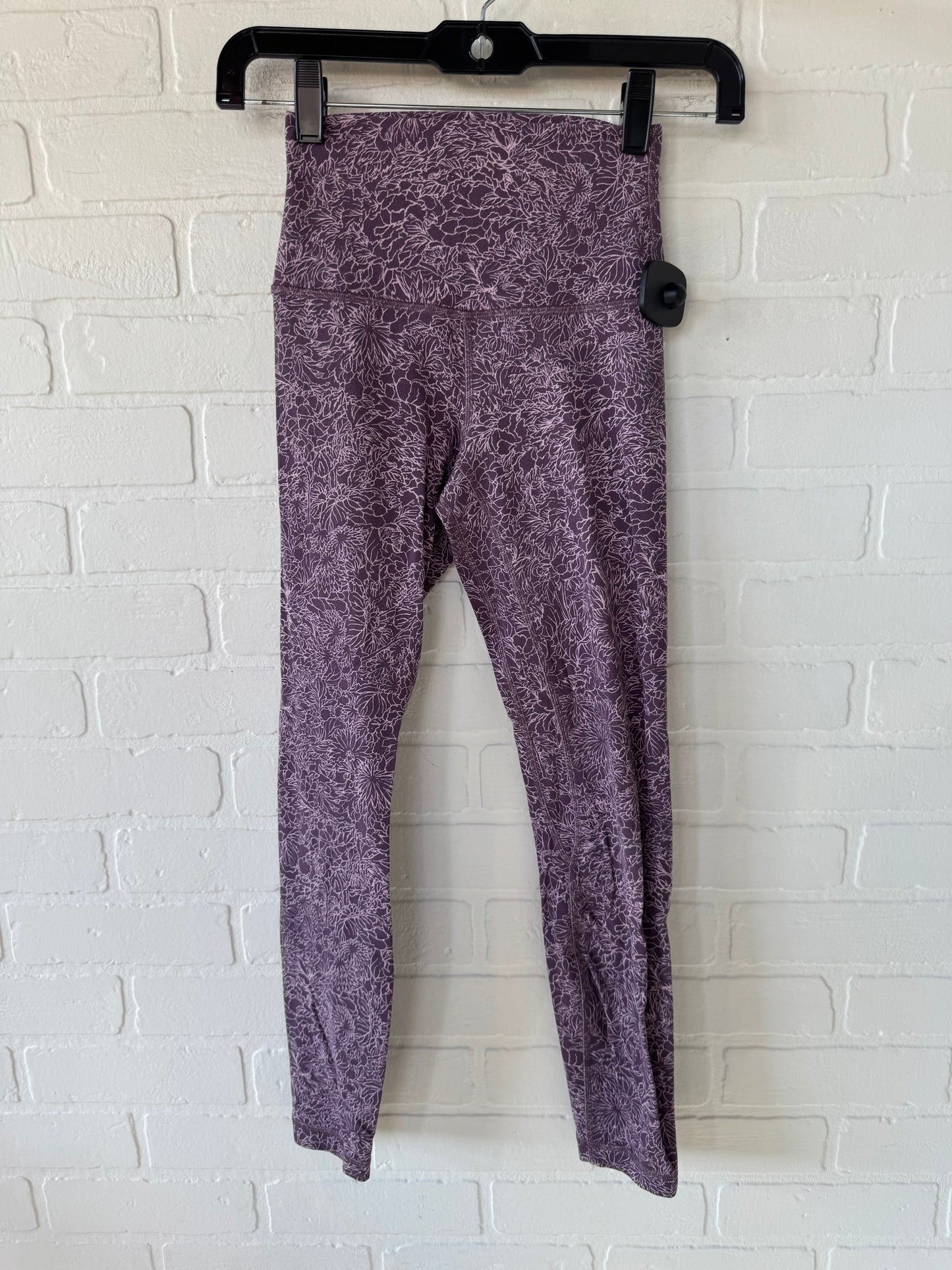 Athletic Leggings By Lululemon In Purple, Size: 2