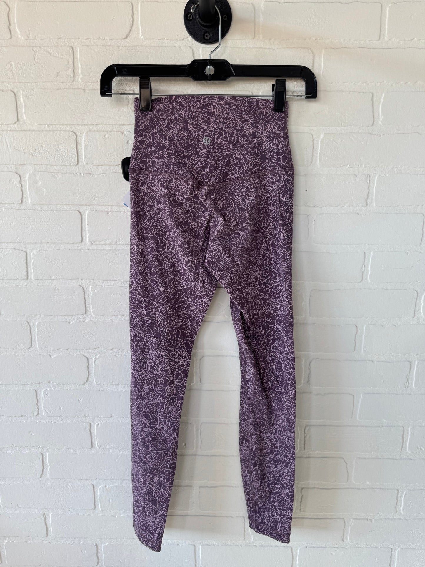 Athletic Leggings By Lululemon In Purple, Size: 2