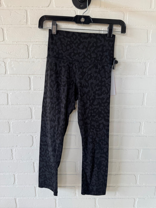 Athletic Leggings By Lululemon In Black, Size: 4