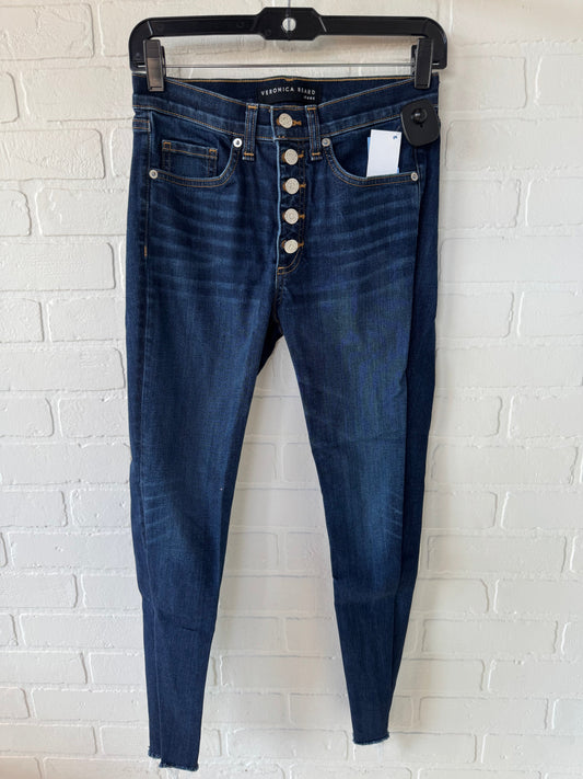 Jeans Skinny By Veronica Beard In Blue Denim, Size: 2