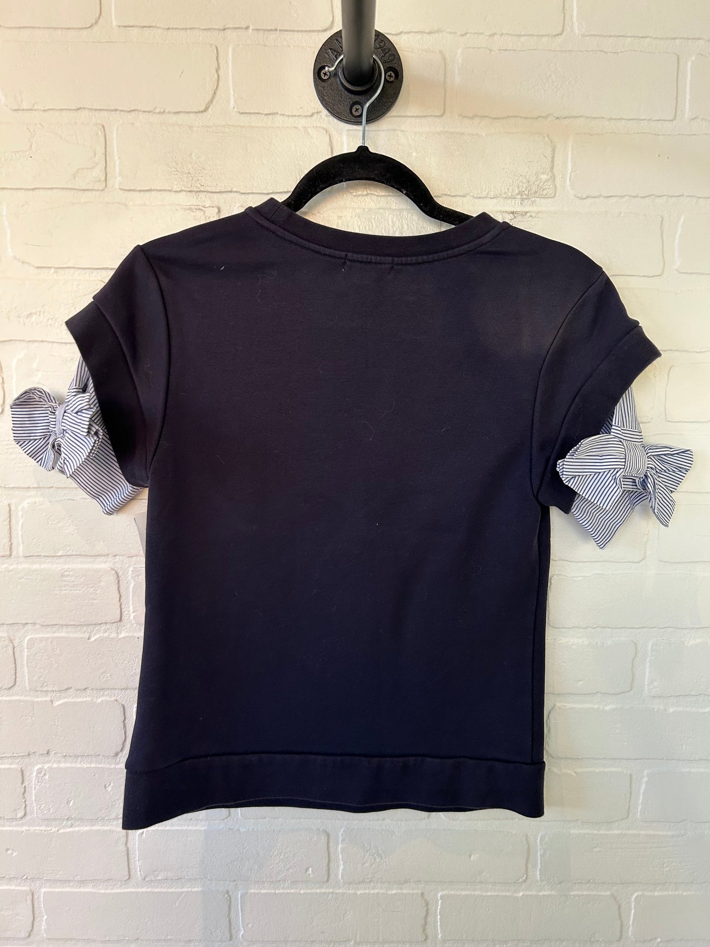 Top Short Sleeve By Chelsea 28 In Blue, Size: Xs