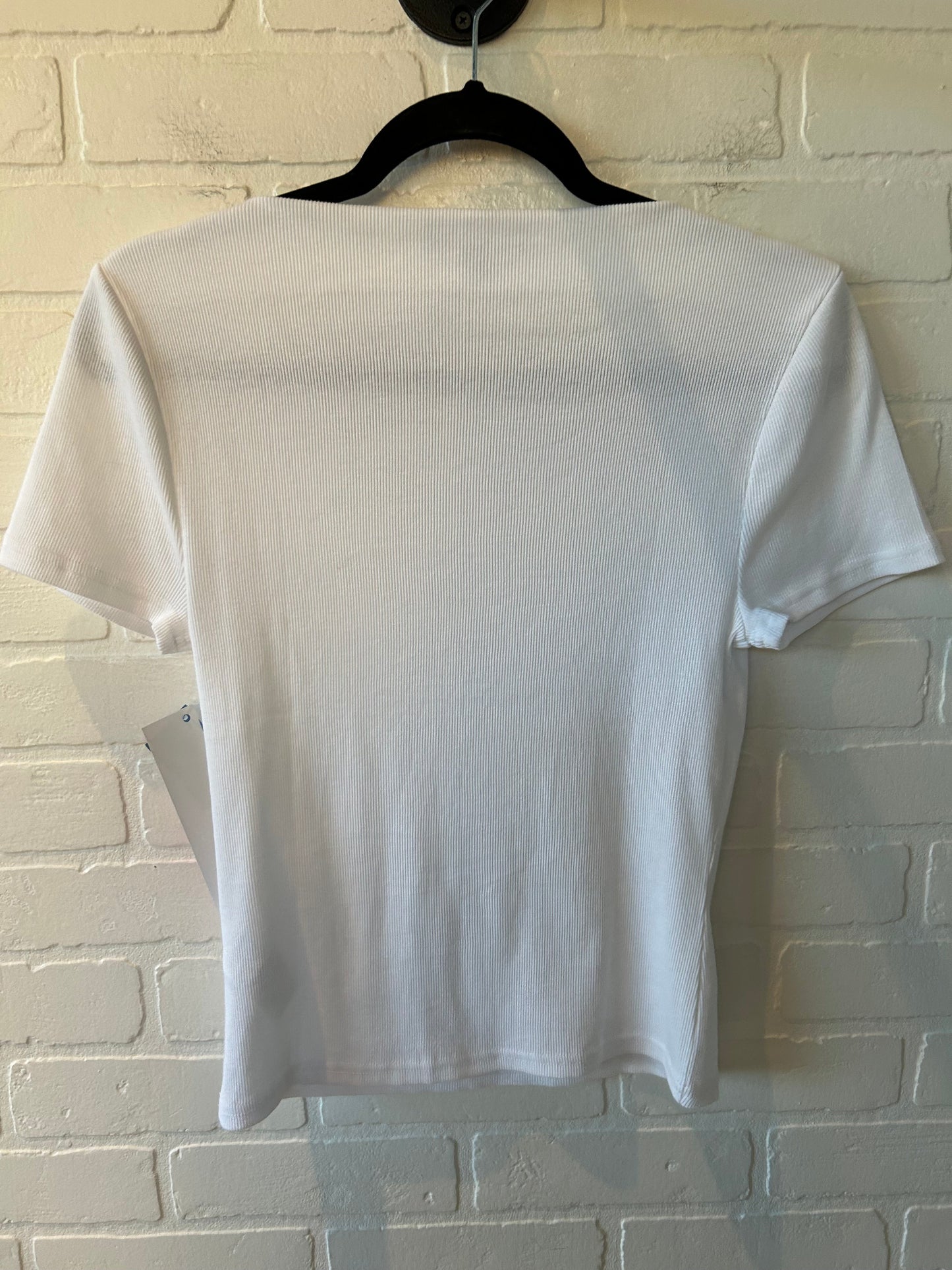 Top Short Sleeve By J. Crew In White, Size: M