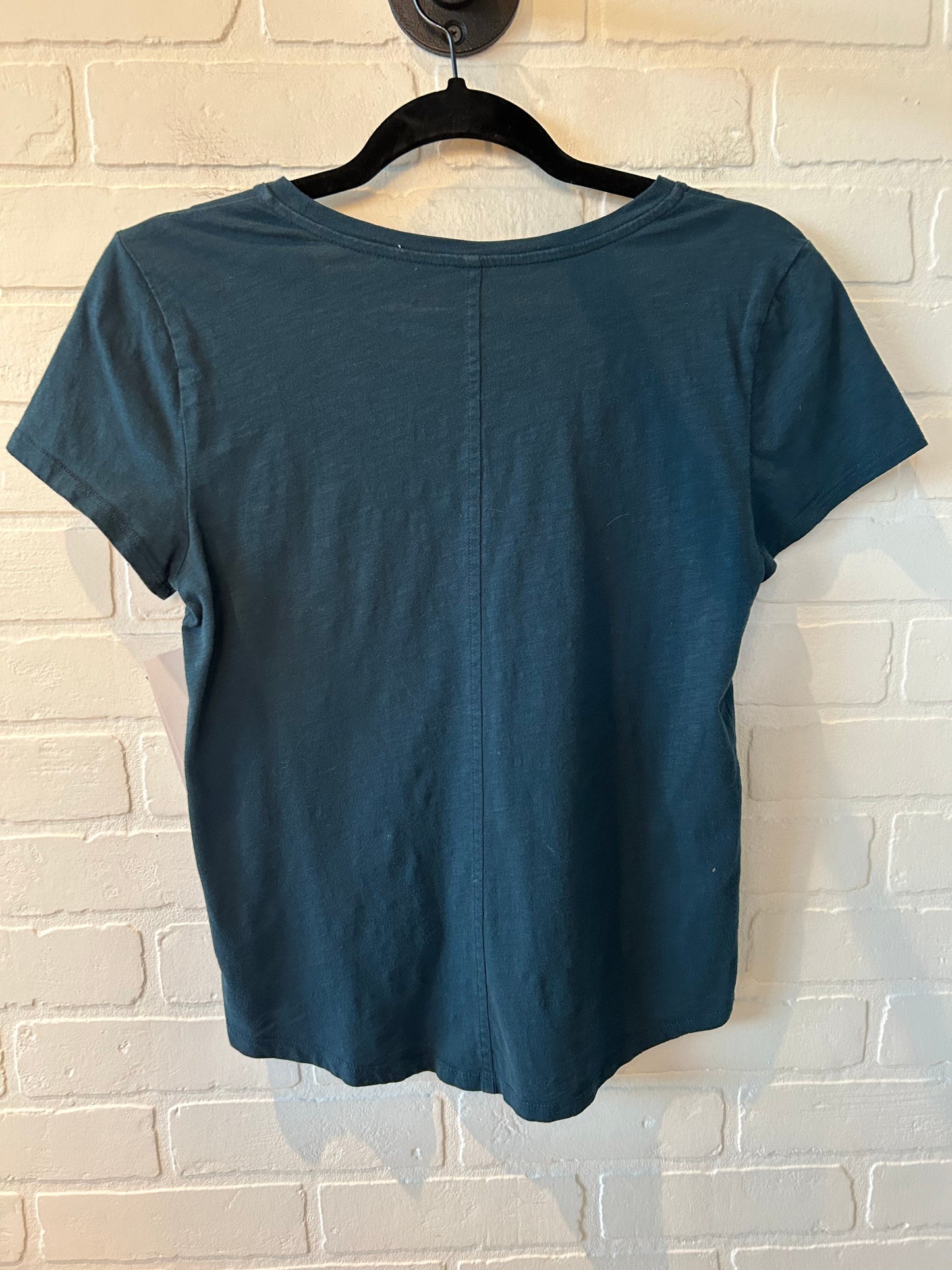 Top Short Sleeve Basic By Loft In Blue, Size: Sp