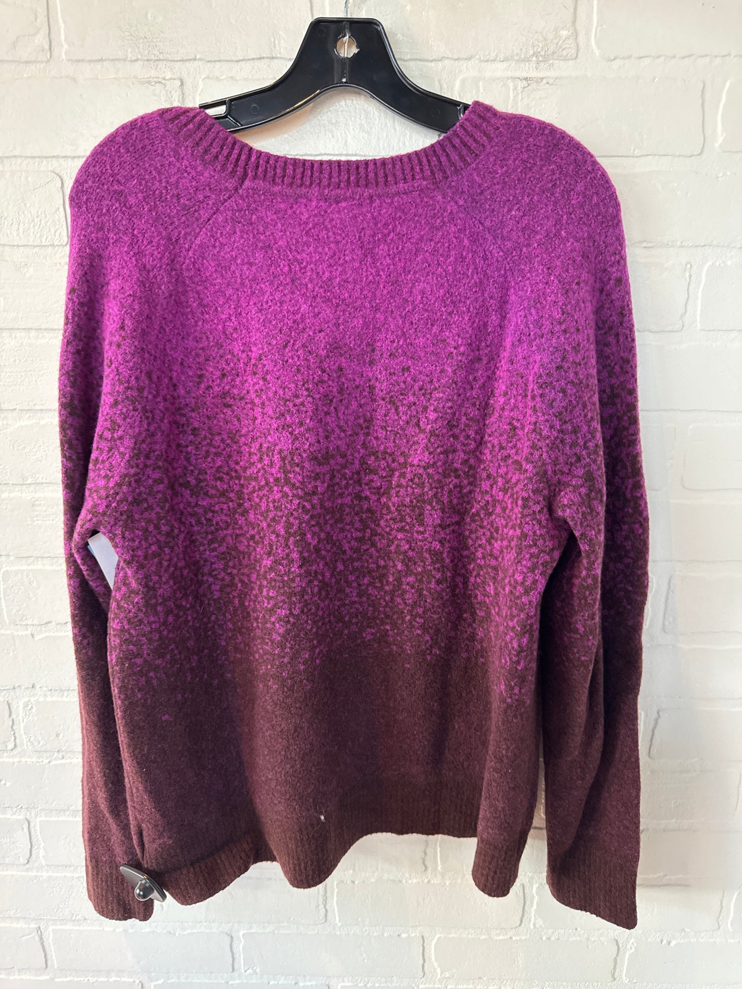 Sweater By Athleta In Purple, Size: L