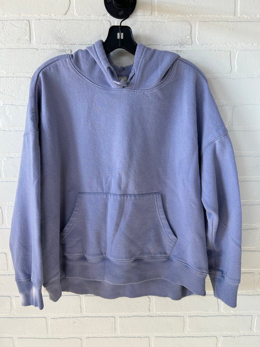 Sweatshirt Hoodie By Green Tea In Purple, Size: Xl