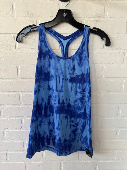 Athletic Tank Top By Lululemon In Blue, Size: Xs