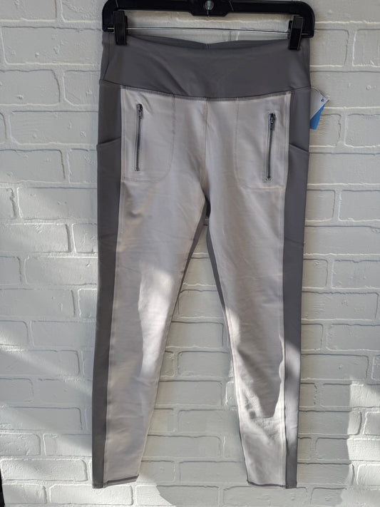 Athletic Leggings By Fabletics In Grey, Size: 4