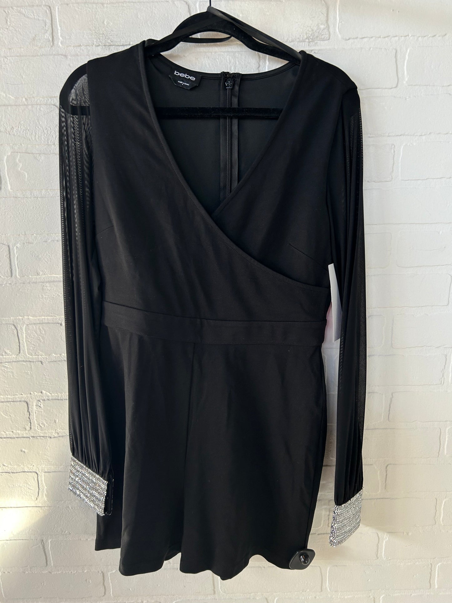 Romper By Bebe In Black, Size: L