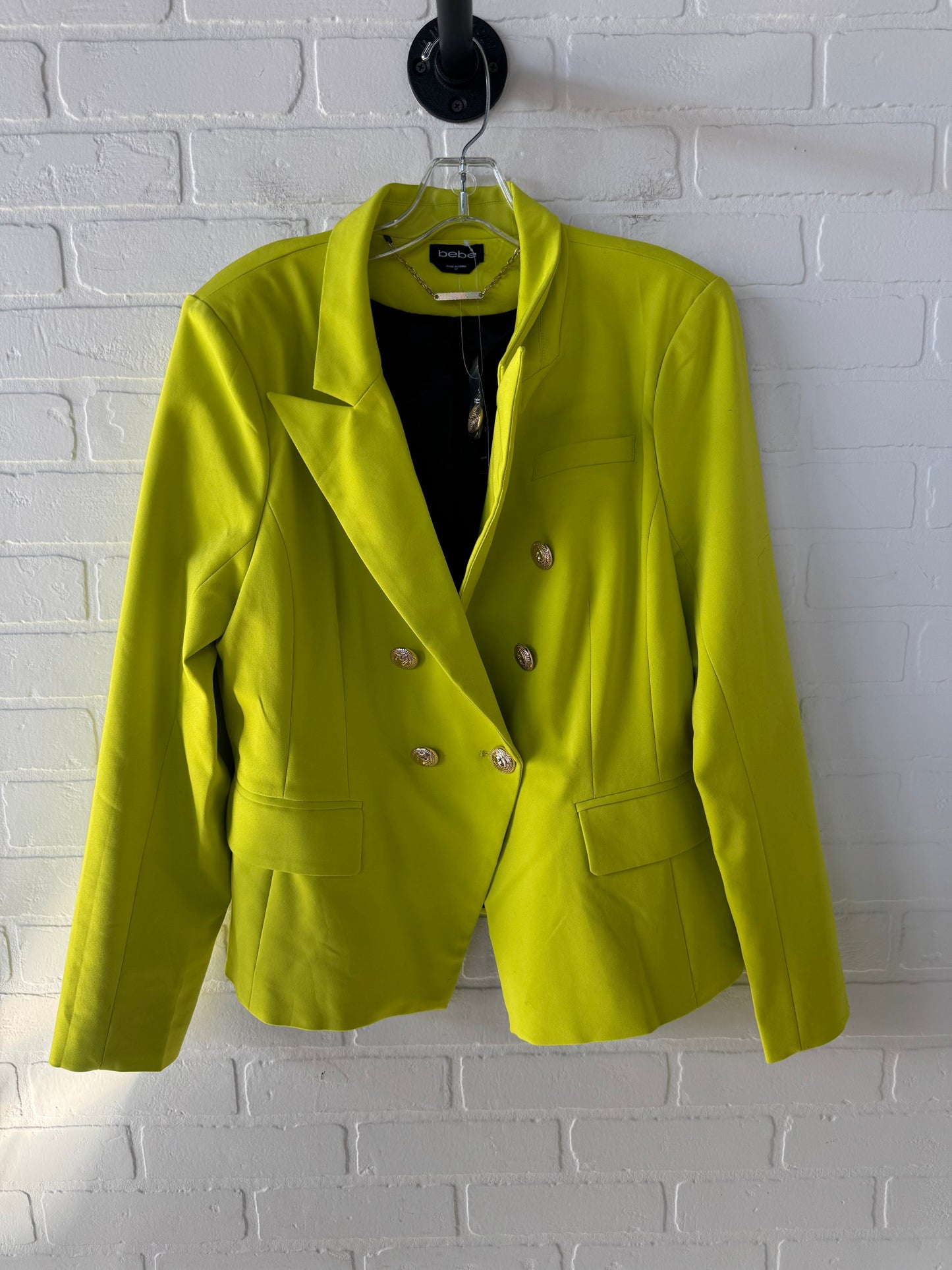 Blazer By Bebe In Green, Size: L