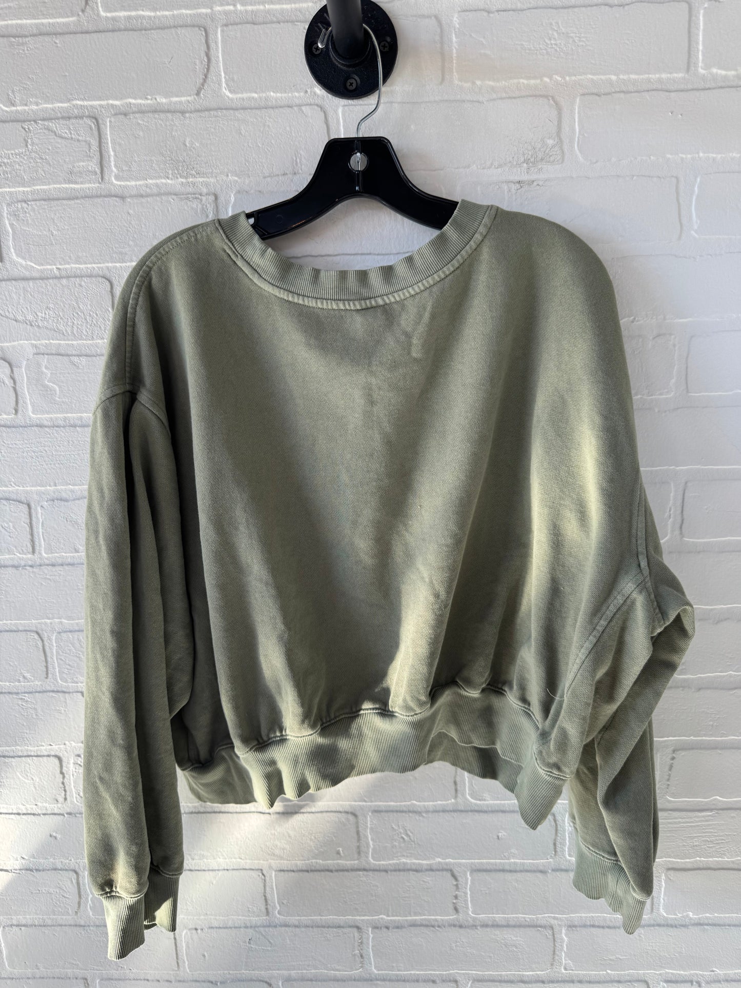 Sweatshirt Crewneck By Old Navy In Green, Size: Xl