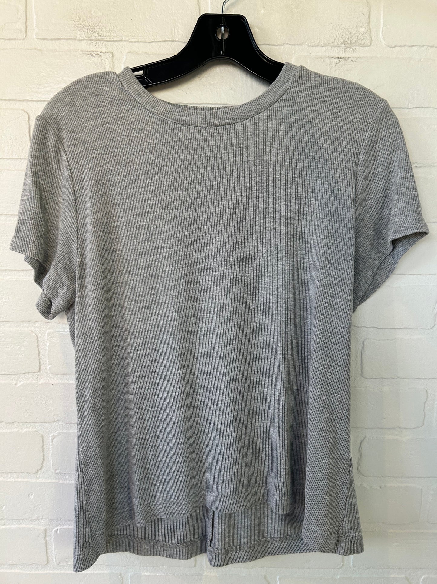 Top Short Sleeve Basic By Me + Em In Grey, Size: L