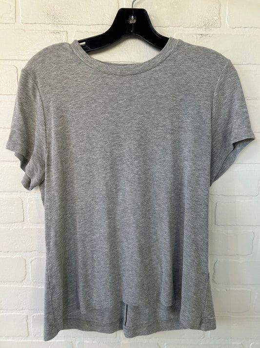 Top Short Sleeve Basic By Me + Em In Grey, Size: L