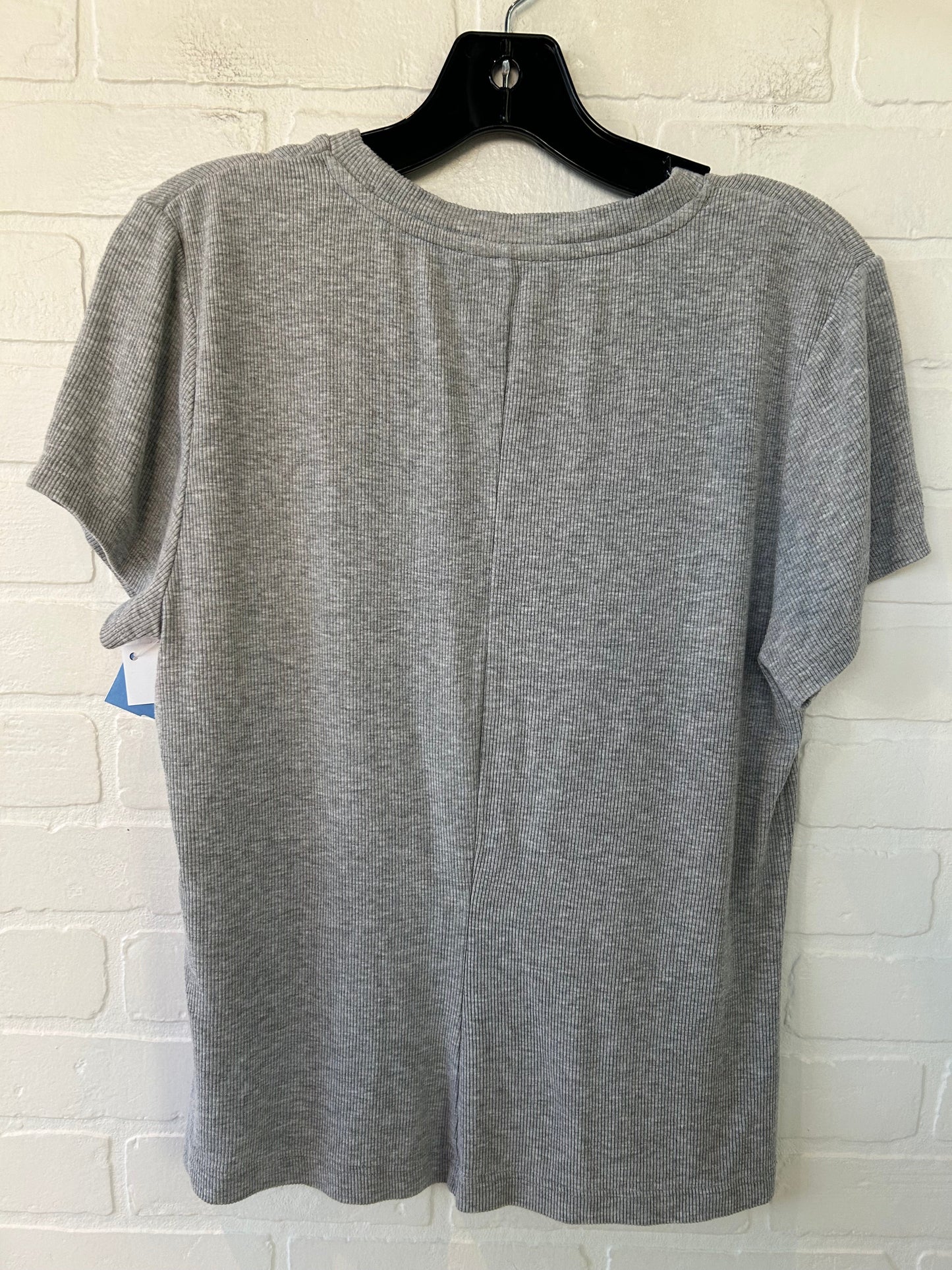 Top Short Sleeve Basic By Me + Em In Grey, Size: L