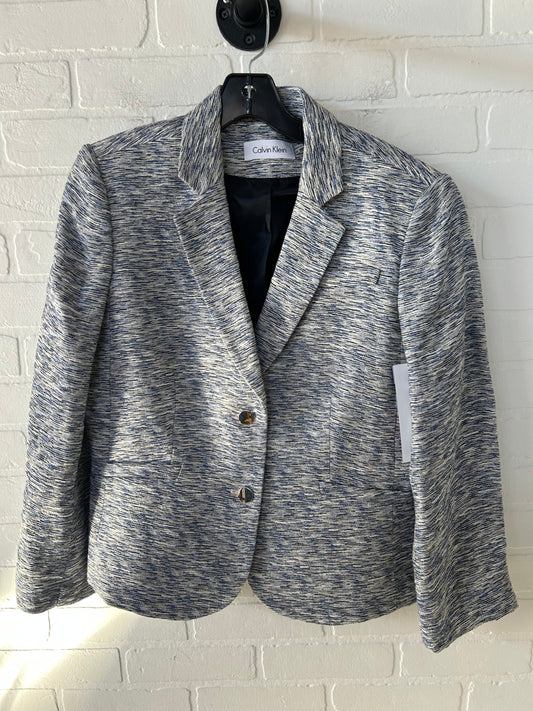 Blazer By Calvin Klein In Blue, Size: L