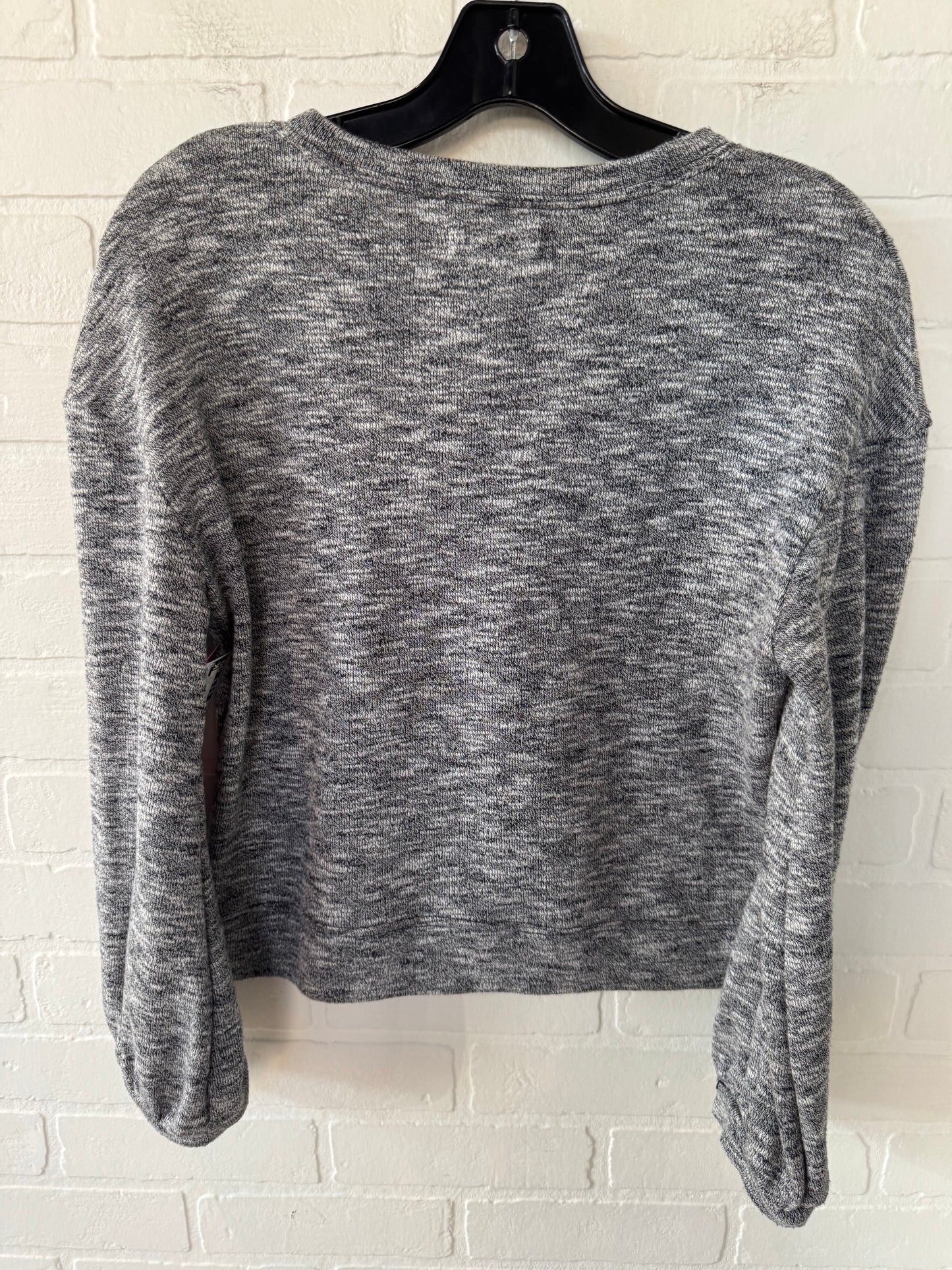 Top Long Sleeve By Madewell In Grey, Size: Xxs