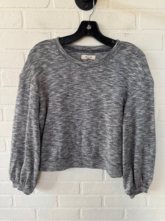 Top Long Sleeve By Madewell In Grey, Size: Xxs