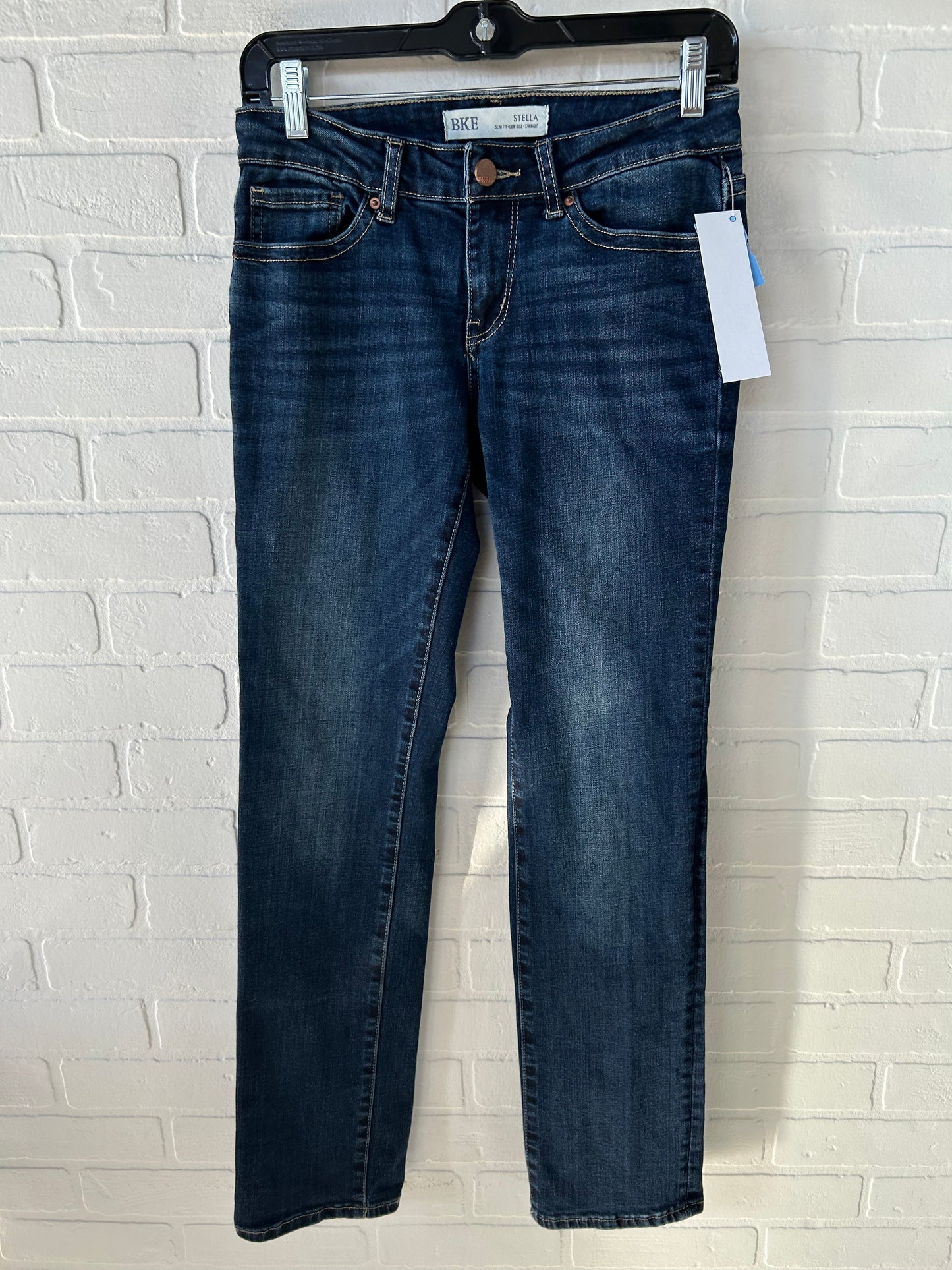 Jeans Straight By Bke In Blue Denim, Size: 2